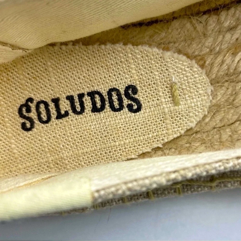 Anthropologie/Soludos Traditional Handcrafted Espadrilles Brand New in Box Sz 8